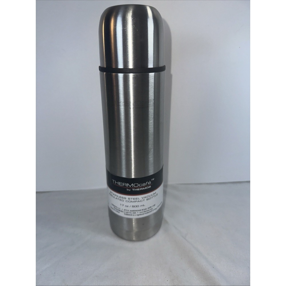 Thermos Thermo Cafe Bottle Stainless Bottle Steel 17 Ounces Hot And Cold Drinks
